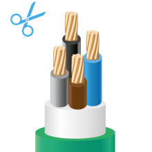 CABLES WITH CPR XGB4X150 XGB-CCA S1-A1 4X150 0