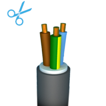 CABLES WITH CPR XVB3G4 XVB-CCA 3G4 0