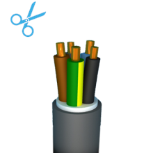 CABLES WITH CPR XVB5G4 XVB-CCA 5G4 0