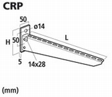CABLOFIL CM557213 ZWARE CONSOLE CRP 100 GC