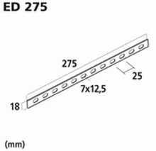 CABLOFIL CM558221 RECHTE KOPPELPLAAT