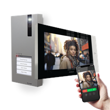 COMELIT KVQ8570 KIT QUADRA MET MONITOR 7TOP VI