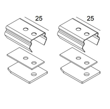 DELTALIGHT 23358 1410 SLM26L - FIXATION SET (2PCS)