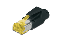 DIGITUS A-MO6A 8/8 HRS CAT 6A MODULAR RJ45 PLUG HIROS