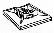 DRUGMAND & MEERT GM0055 KLEEFZADEL 21X21MM VOOR KABELB