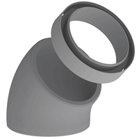 DUCO 0000-4573 DUCOFLEX STAR ISOBOCHT 45DEG M