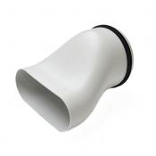 DUCO 0000-4638 DUCOFLEX HORIZONTAAL AANSLUITS