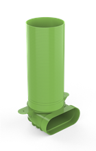 DUCO 0000-4681 DUCOFLEX VENTIEL SLUITSTUK 125