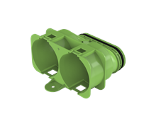 DUCO 0000-4686 DUCOFLEX KOPPELSTUK 2X90 OVAAL