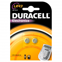 DURACELL 5000394052581 2 BAT HORLOGE LR43 1