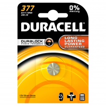 DURACELL 5000394062986 BAT HORLOGE 377 1