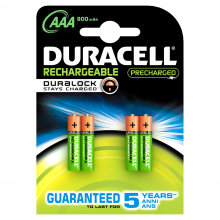 DURACELL 5000394203822 BLIST 4X HR03 OPLAADBAAR