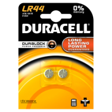 DURACELL 5000394504424 2 BAT HORLOGE LR44 1