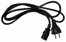 ELIMEX 37003 CORDSET BLK STRAIGHT PLUG 1