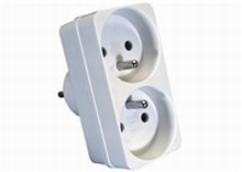ELIMEX 38335 DOMINO SOCKET 2 X 16A WHITE