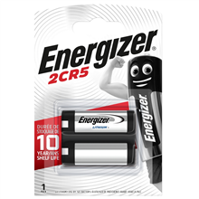 ENERGIZER 2CR5 1 BAT LITHIUM 6V 2CR5