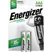 ENERGIZER 2HR03EX800 2 BAT EXTREME AAA 800MAH