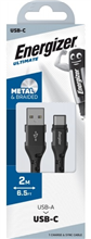 ENERGIZER C520CKBK ENERGIZER CABLE USB-C BRAIDED
