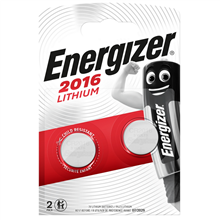 ENERGIZER CR2016/2 2 BAT LITHIUM 3V CR2016
