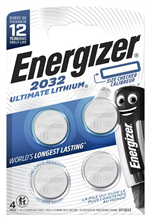 ENERGIZER CR2032U4 ENERGIZER ULTIMATE LITHIUM 3V