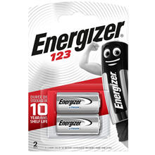 ENERGIZER EL123AP/2 2 BAT LITHIUM 3V EL123AP