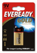 ENERGIZER LR221G 1 BAT ALKALINE GOLD 9V
