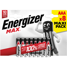 ENERGIZER MAXAAABL8 ENERGIZER MAX AAA LR03 BL8