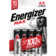 ENERGIZER MAXAABL4 ENERGIZER MAX AA LR06 BL4