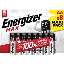 ENERGIZER MAXAABL8 ENERGIZER MAX AA LR06 BL8