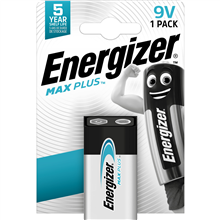 ENERGIZER MAXP9VBL1 ENERGIZ MAX PLUS 6LR61 9V BL1