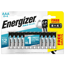 ENERGIZER MAXPAAABL12P ENERGIZ MAX PLUS LR03 AAA BL