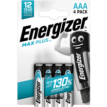 ENERGIZER MAXPAAABL4 ENERGIZ MAX PLUS LR03 AAA BL