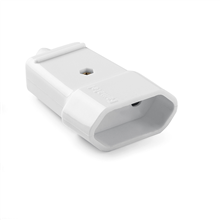 FAMATEL 2002-BE KOPPELSTEKKER 2POL 2.5 WIT