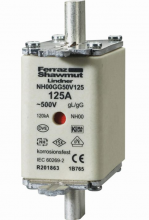 FERRAZ R201863 ZEK NH 00 125A 500V GG