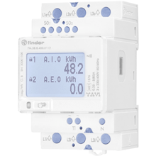 FINDER 7M.38.8.400.0112 LCD 3F ENERG 5/80A MID DUBBEL