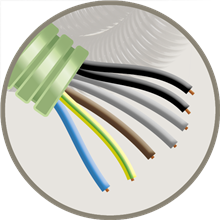 FLEX HF7G15 GREEN FLEX + HO7Z1-U 7G1