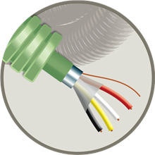 FLEX HFEIB GREEN FLEX + EIB 2X2X0
