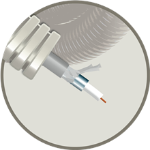 FLEX RXELB1 REXFLEX COAX ELECTRAB D16 R100