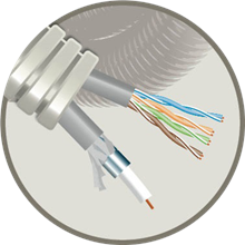 FLEX RXELB1UTP6 REXFLEX + VOO BINNEN + UTP6