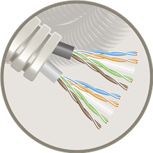 FLEX RXUTP6/2 REXFLEX UTP CAT6 DUAL D20