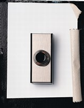 FRIEDLAND D611 BELDRUKKNOP GEM 24V ZILVERGR.