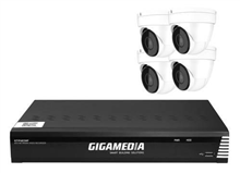 GIGAMEDIA KITIP48CD5MP GGM VIDEOKIT NVR+4XDOME