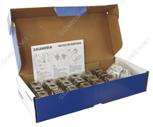 GIGAMEDIA NKJSC6ATL24 GGM CAT6A STP KEYSTONE SET 24