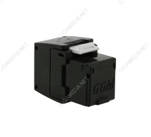 GIGAMEDIA NKJUC6TL GGM CAT6 UTP KEYSTONE ZWART