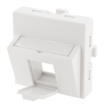 GIGAMEDIA PL45IDN FRONTPLAAT 45X45 2P ZWART