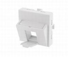 GIGAMEDIA PL45IS GGM 1PORT FACEPLATE 45X45 WH