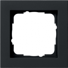 GIRA 21109 AFDEKRAAM 1V E2 ZWART