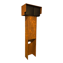 GlampÞre 4185704 PRO+ TUINPAAL HORIZONTAAL CORT