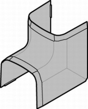 HAGER CLM500654 BINNENHOEK KANAAL 50X65MM