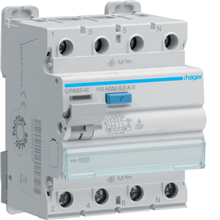 HAGER CPA684E AARDLEKSCHAKELAAR 3P+N 100A 30